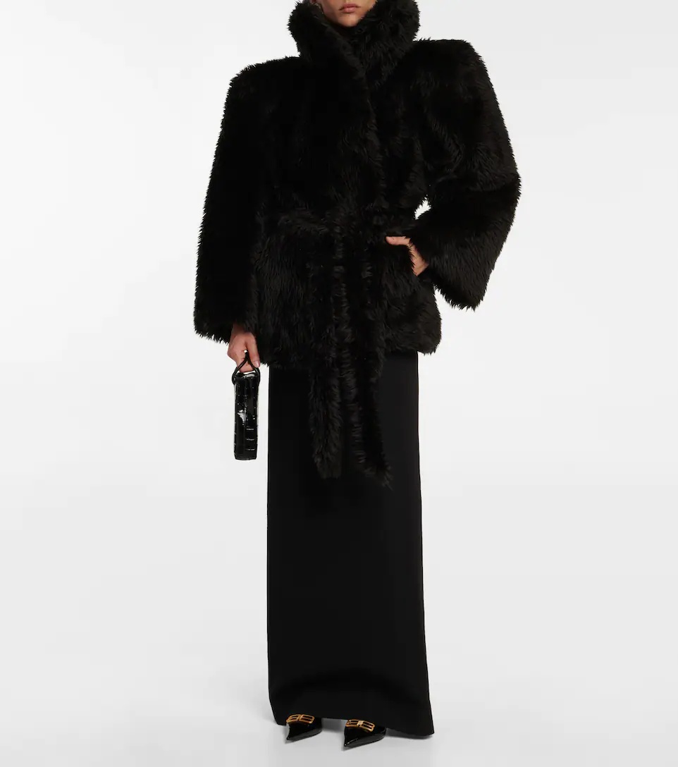 BALENCIAGA Faux fur jacket | mytheresa | REVERSIBLE