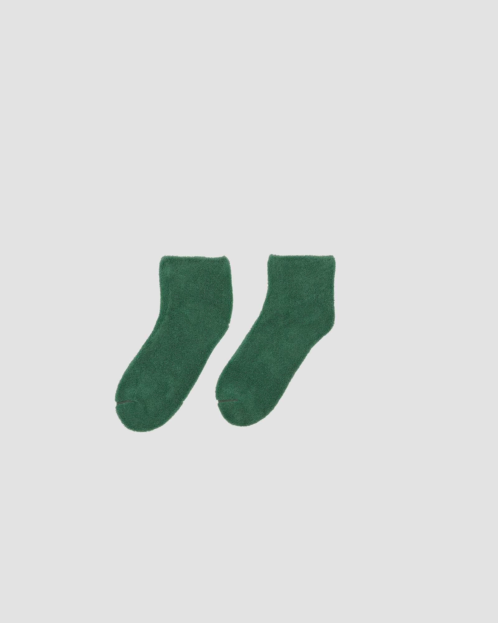 Buckle Ankle Socks - Textured Organic Cotton - 3