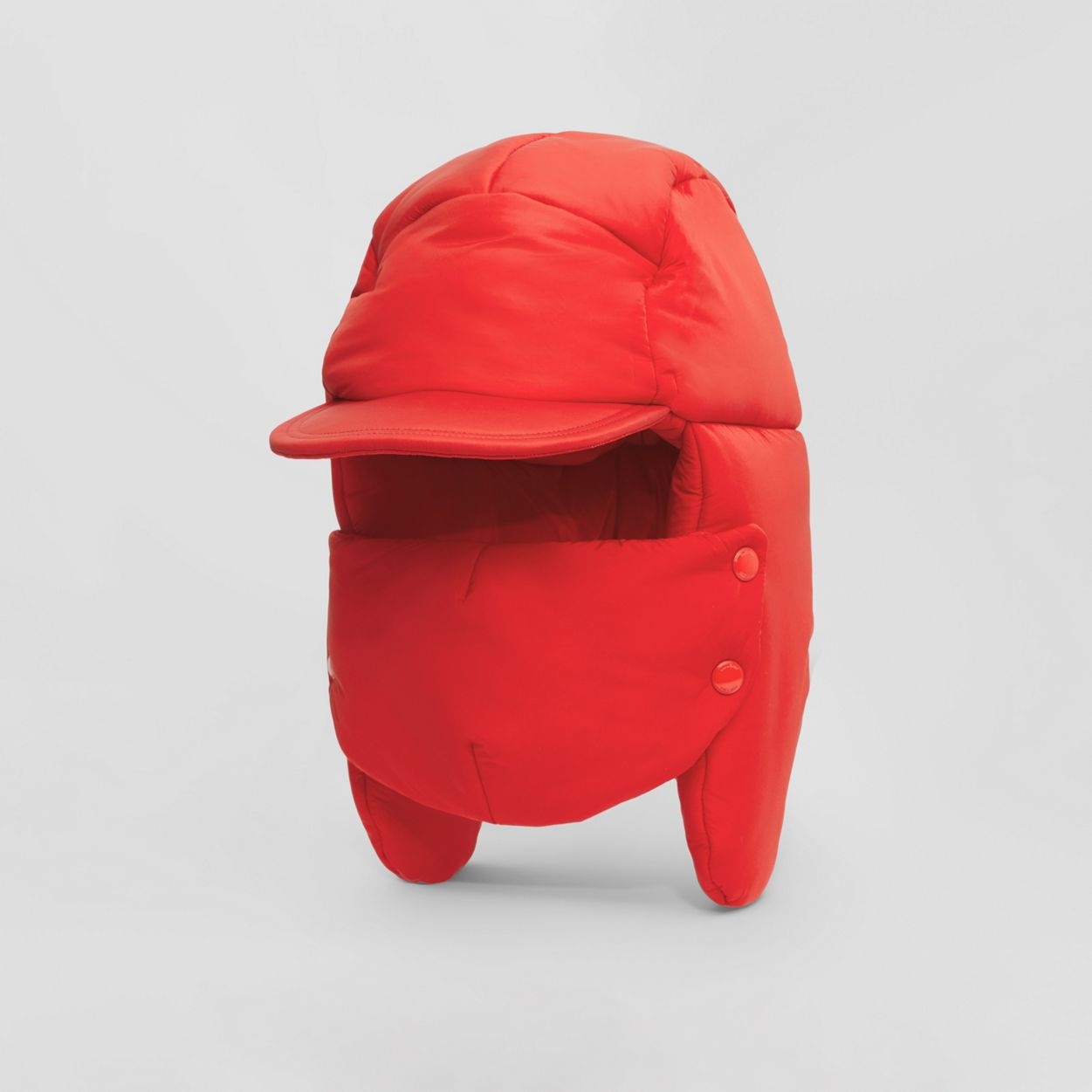 Burberry Padded Nylon Oversized Cap | REVERSIBLE