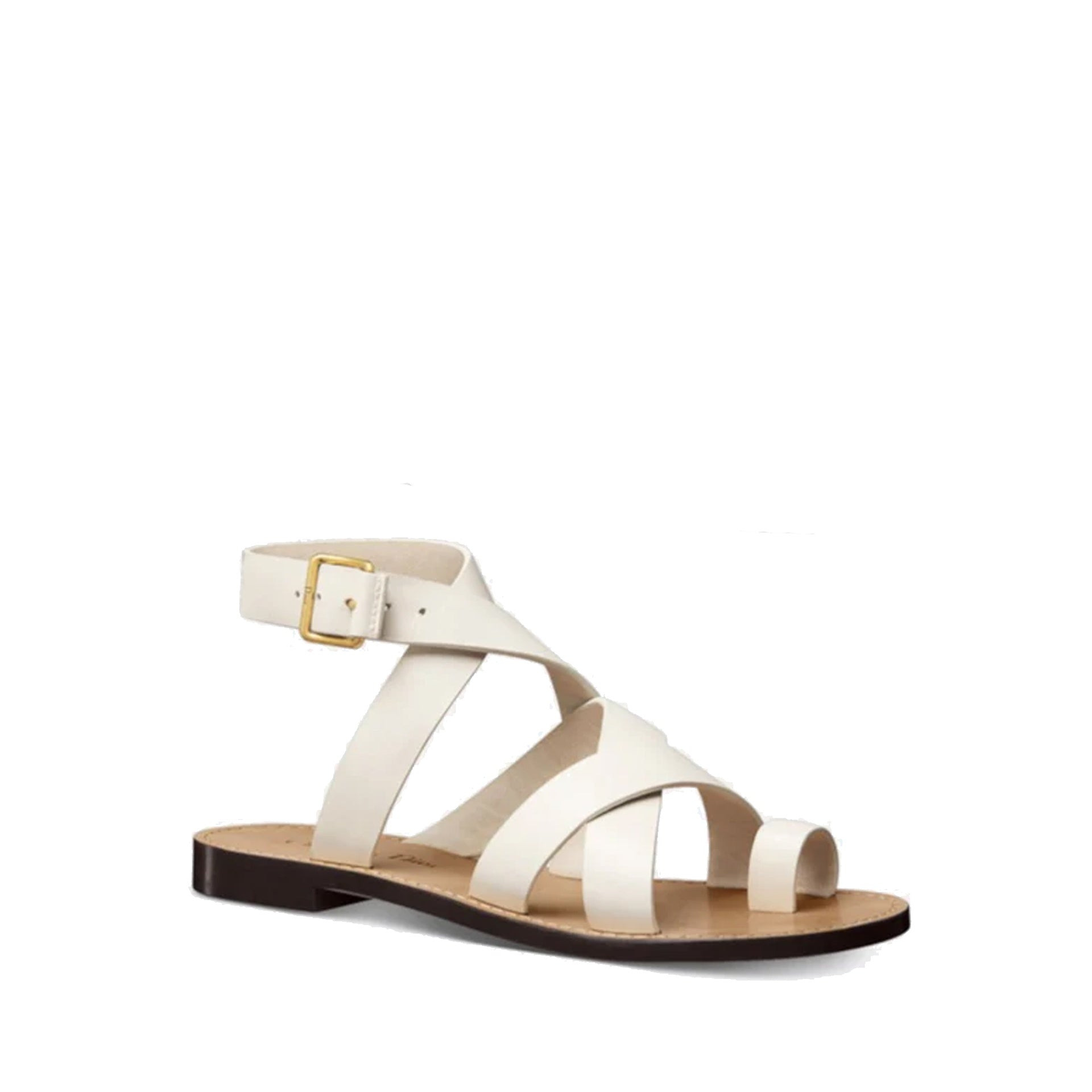 Dior Sun Leather Flat Sandals Women - 2