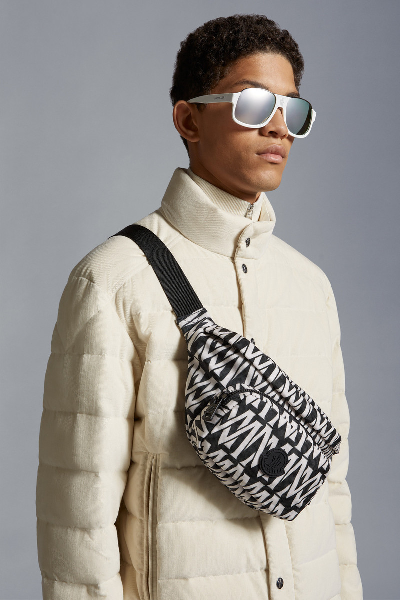 Moncler Durance Monogram Print Backpack outlook