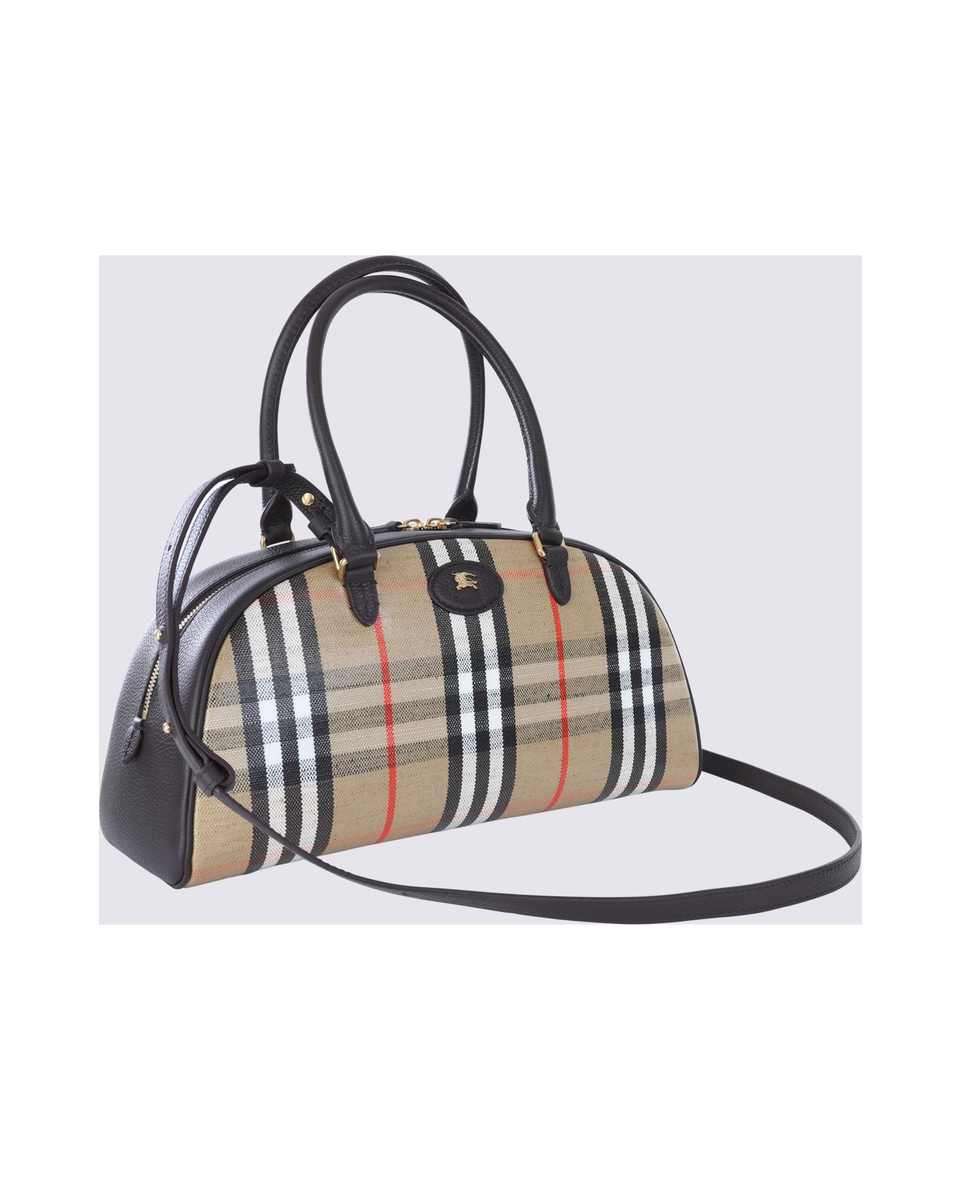 Brown Highland Bowling Top Handle Bag - 2