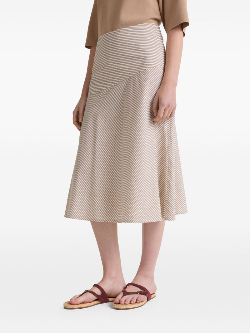 cotton A-line skirt 3