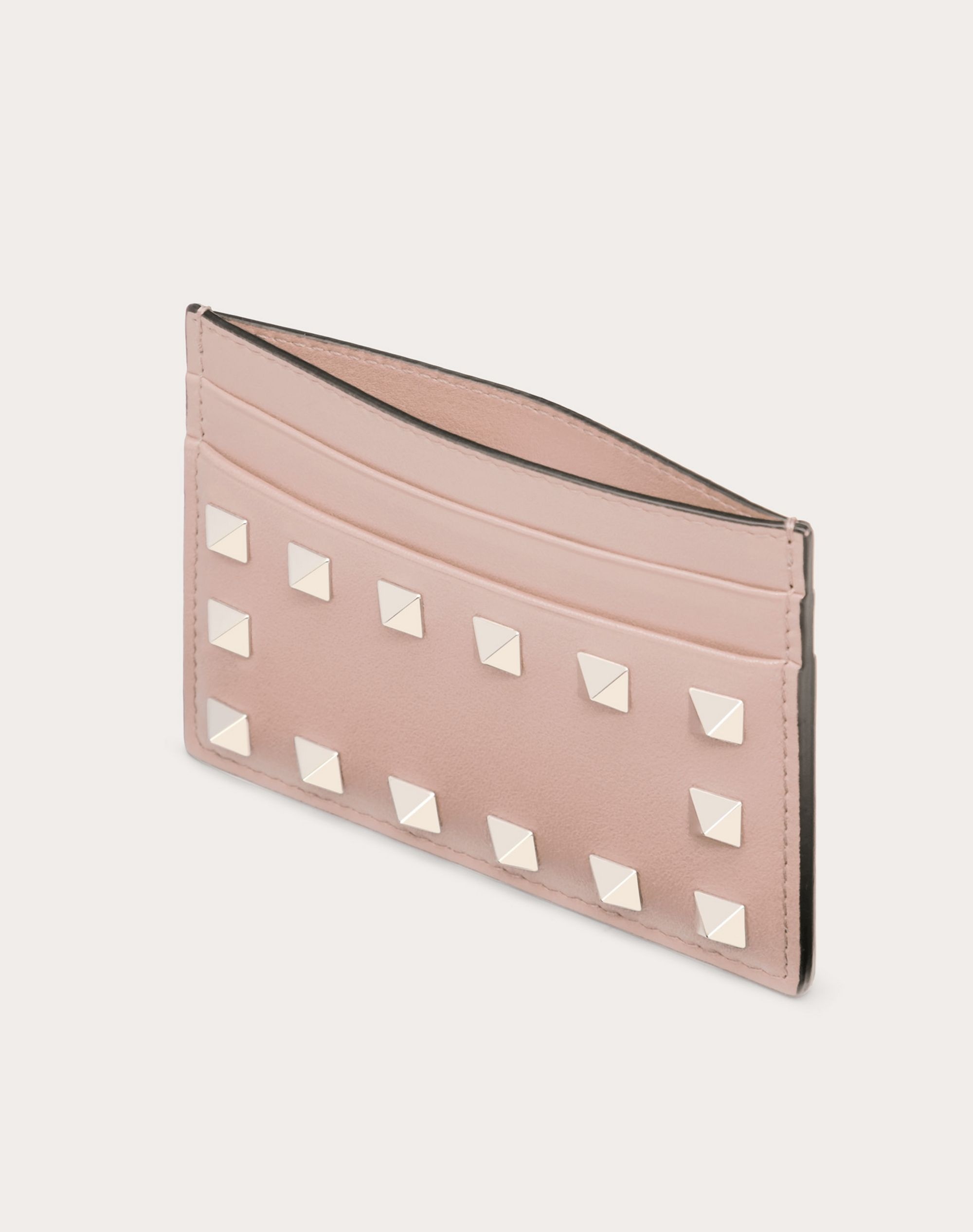 Rockstud Calfskin Cardholder - 4