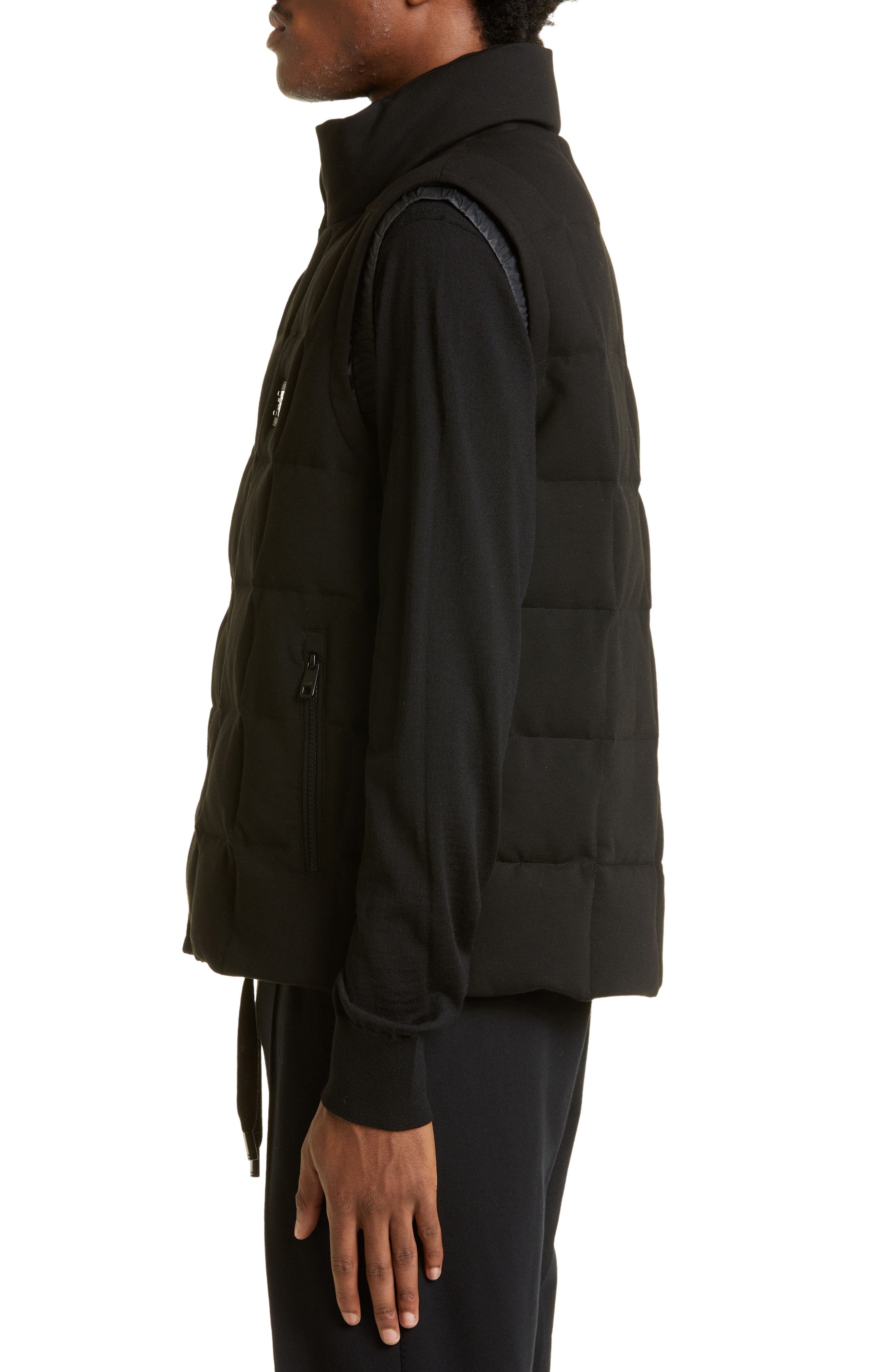 Logo Plaque Quilted Vest - 4