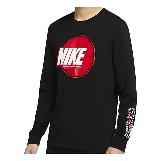 Nike Sports Basketball Long-sleeve Shirt Men's CV1035-010 - 1