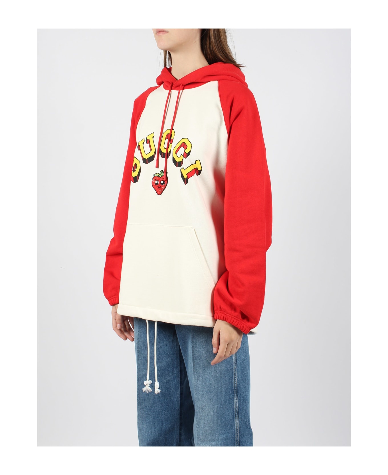 Cotton Jersey Hooded Sweatshirt - 3