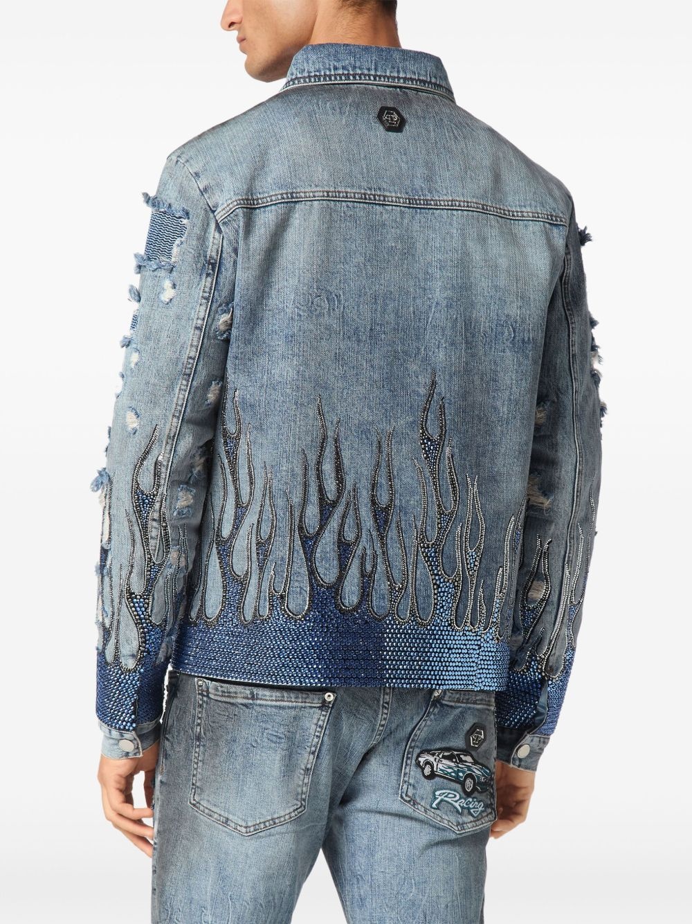 Strass Flame jacket - 4
