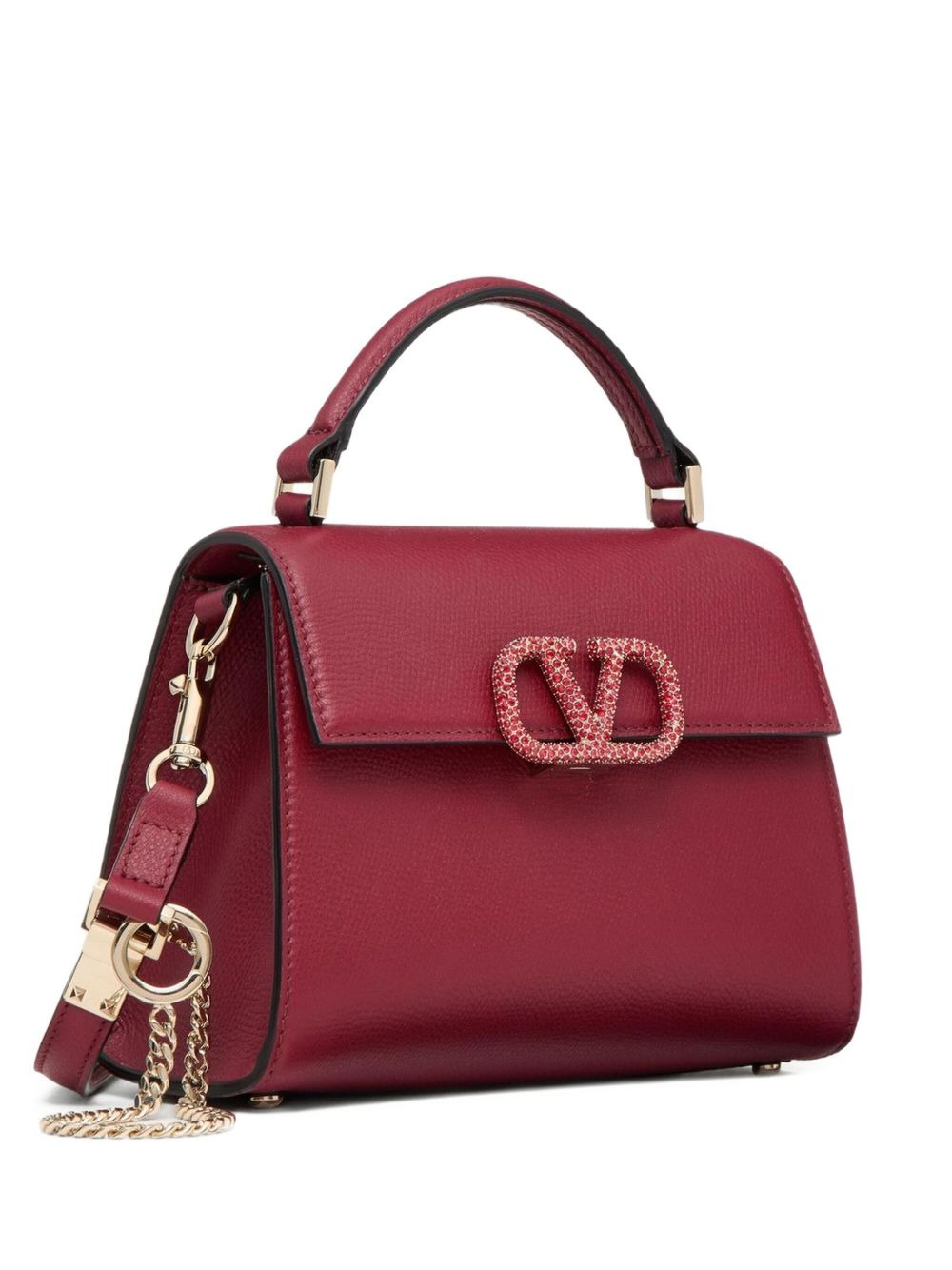 mini VSling leather tote bag - 1