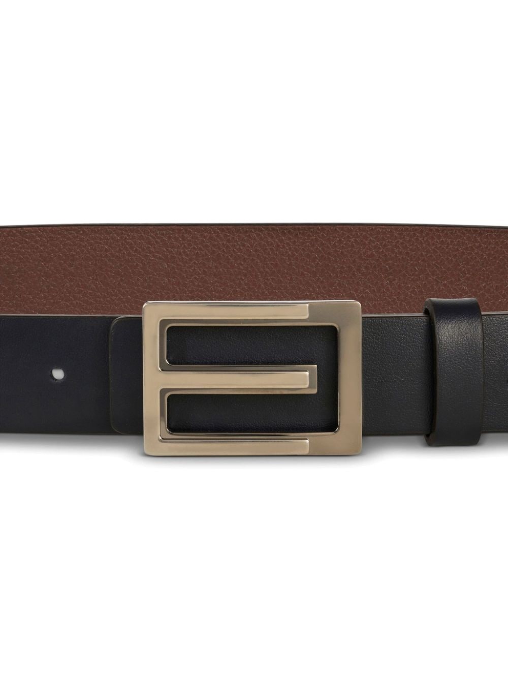 reversible leather belt - 2
