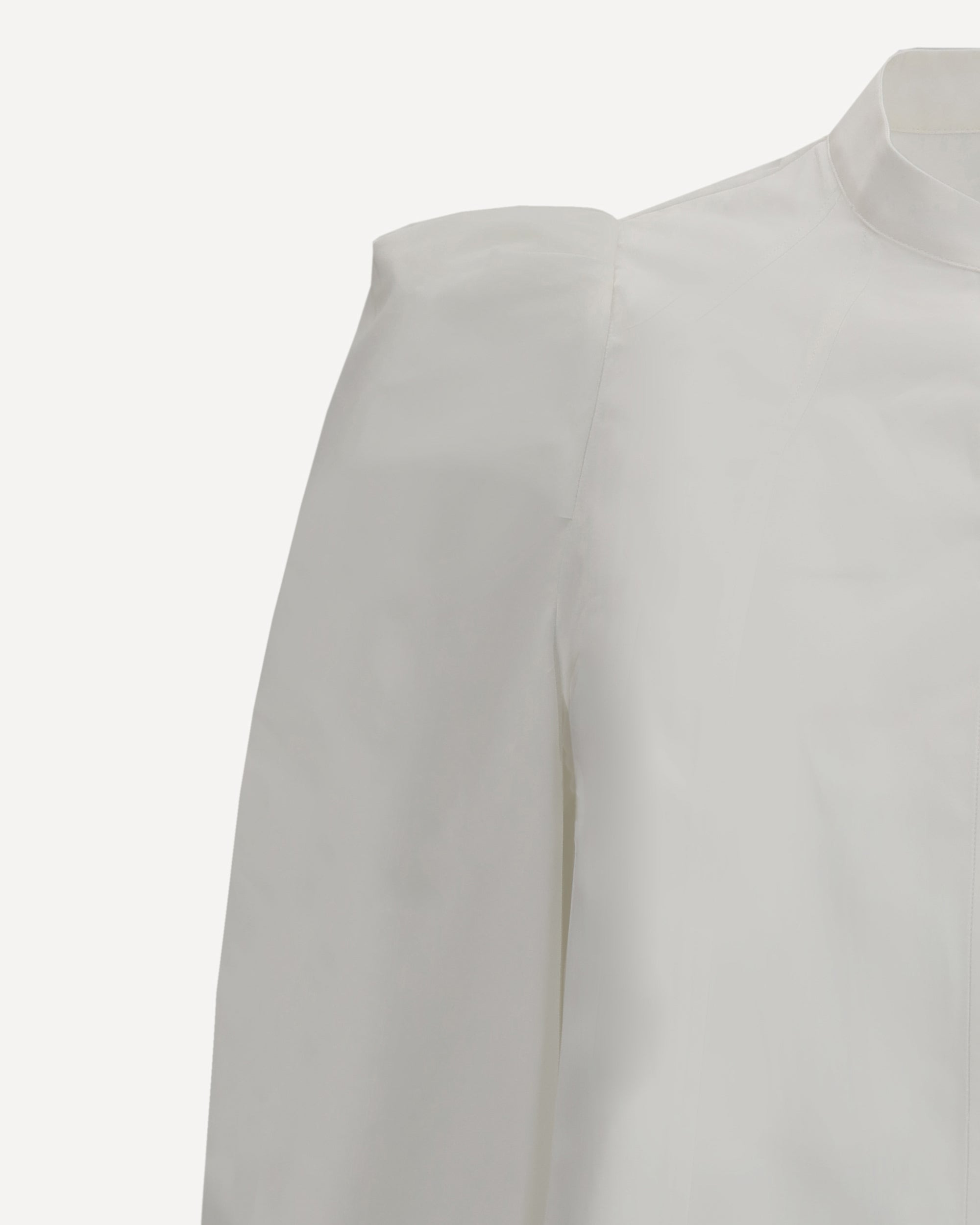 White Shirt with mandarin collar - 3