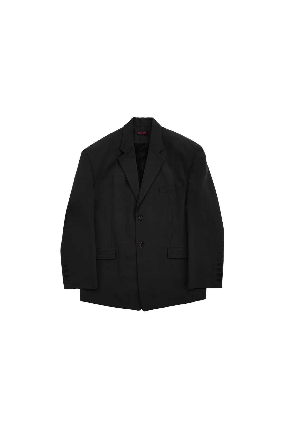 Lu'u Dan Virgin Wool Misfit Blazer Grey - 1