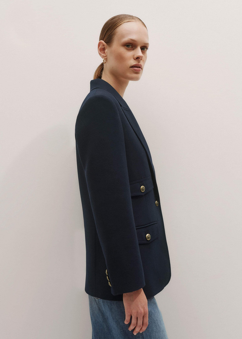 Sharp Shoulder Blazer 7