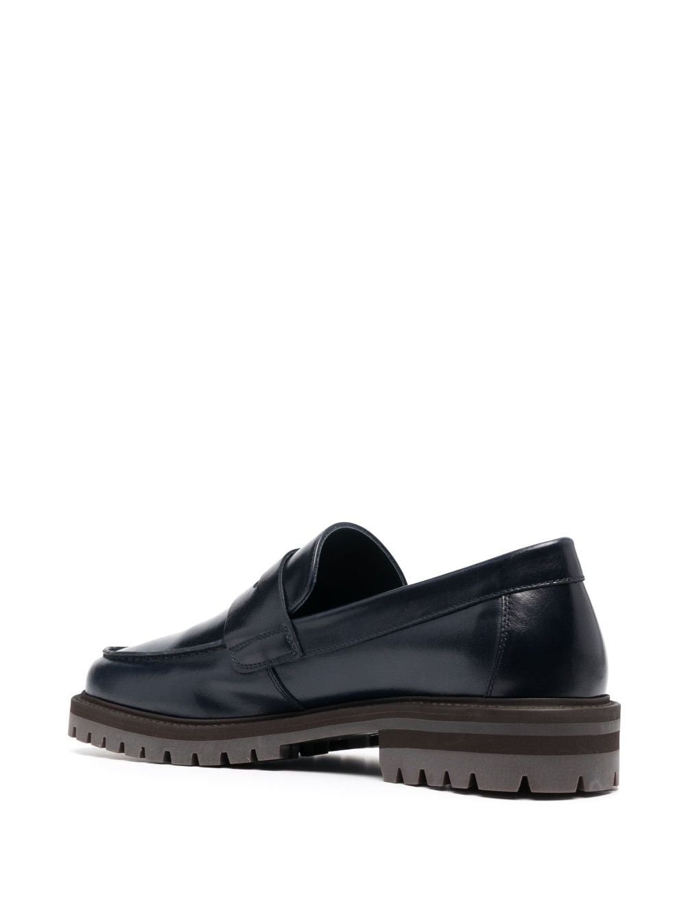 lug-sole penny loafers - 3