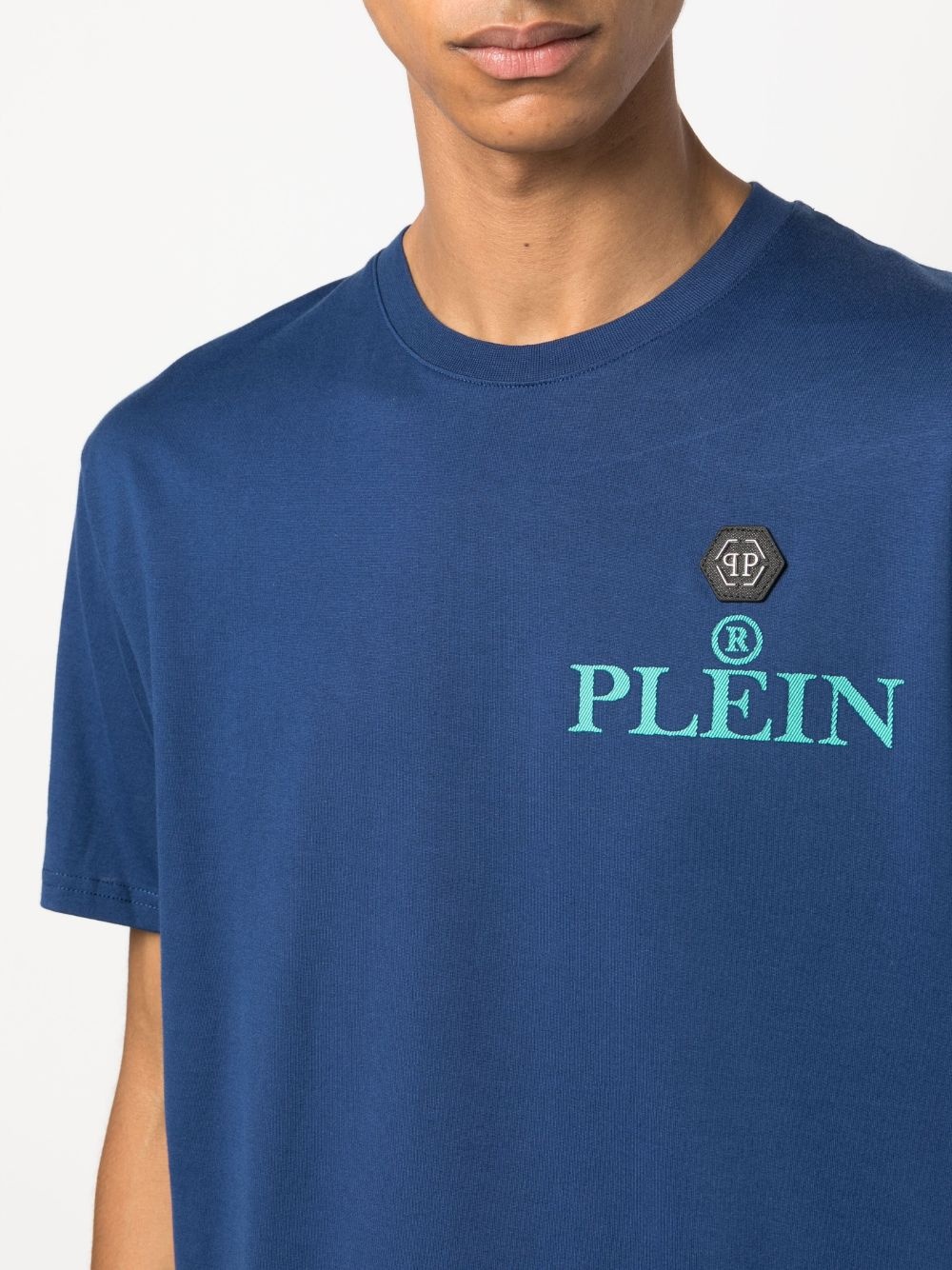 Iconic Plein logo-print T-shirt - 5