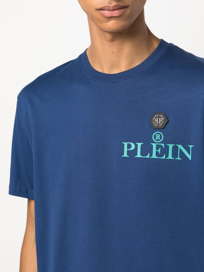 Iconic Plein logo-print T-shirt 5
