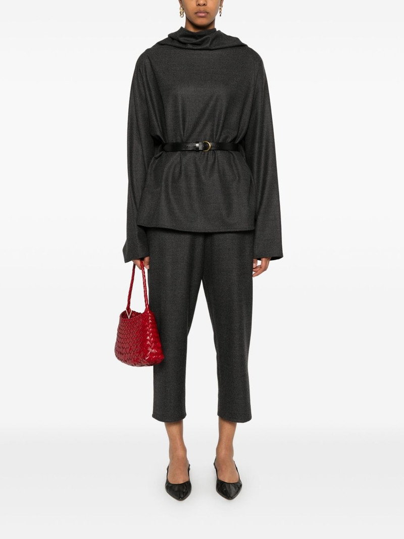 DUŠAN cowl-neck blouse outlook