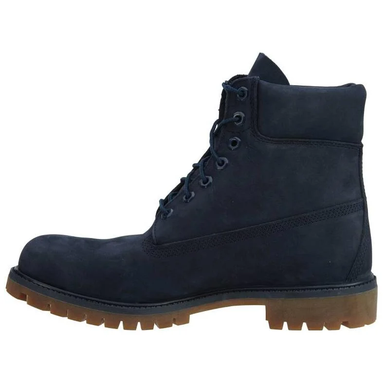 Timberland 6 Inch Premium Waterproof Boots 'Navy Nubuck' TB06718B - 1