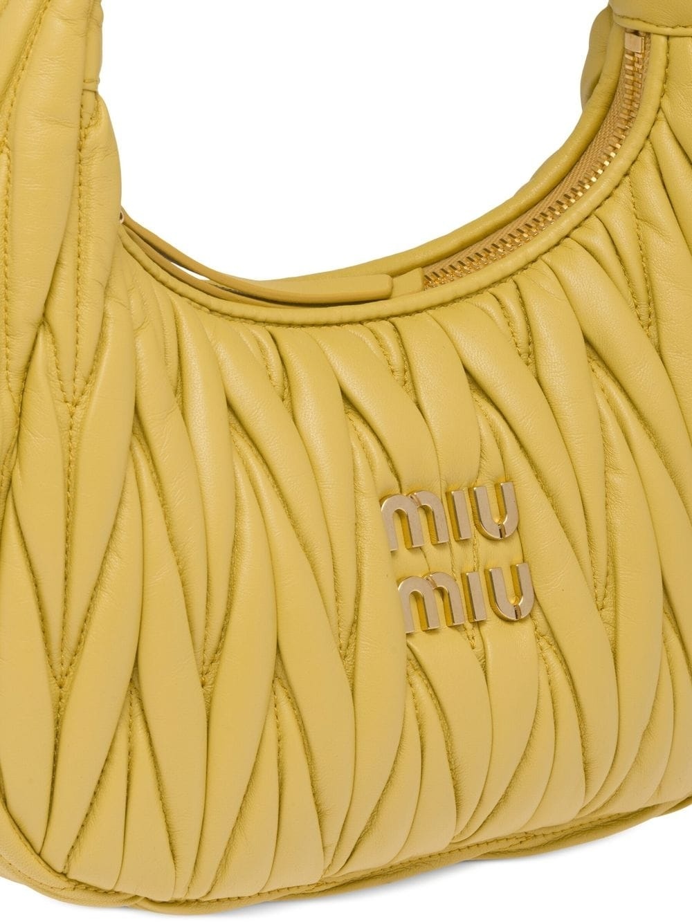 Miu Wander matelassé mini shoulder bag - 5