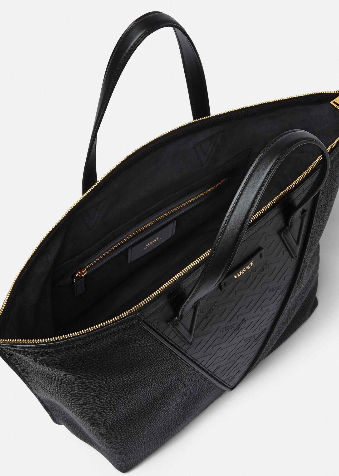 V Greca Signature Tote Bag - 4