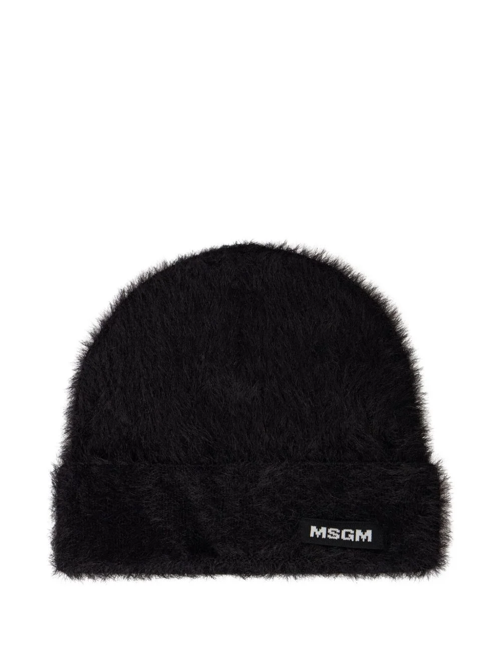mohair logo beanie - 1