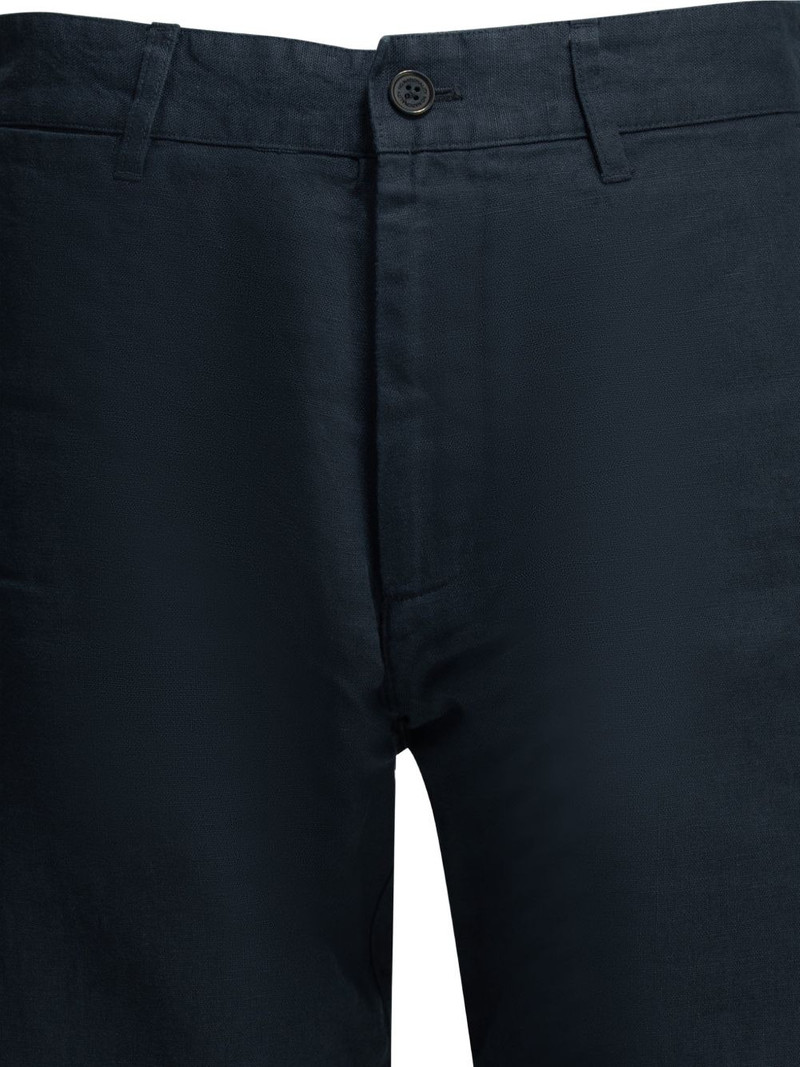 Aden straight-leg linen chinos 5