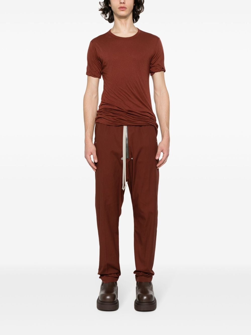 Bela drop-crotch tapered trousers - 2