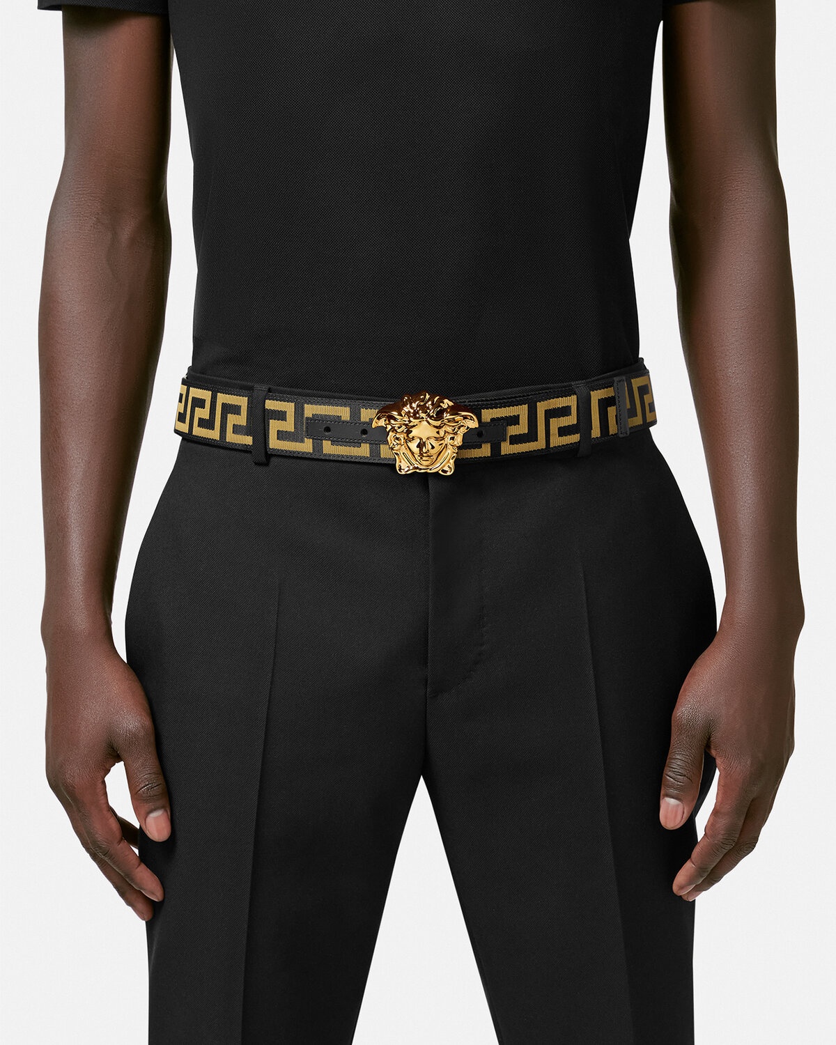 Greca La Medusa Belt 4 cm - 3