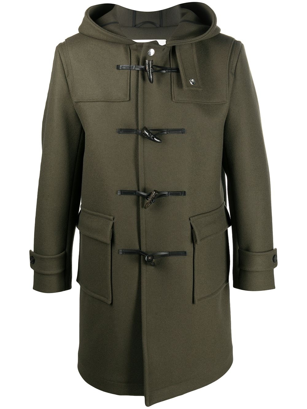 WEIR hooded duffle coat - 1