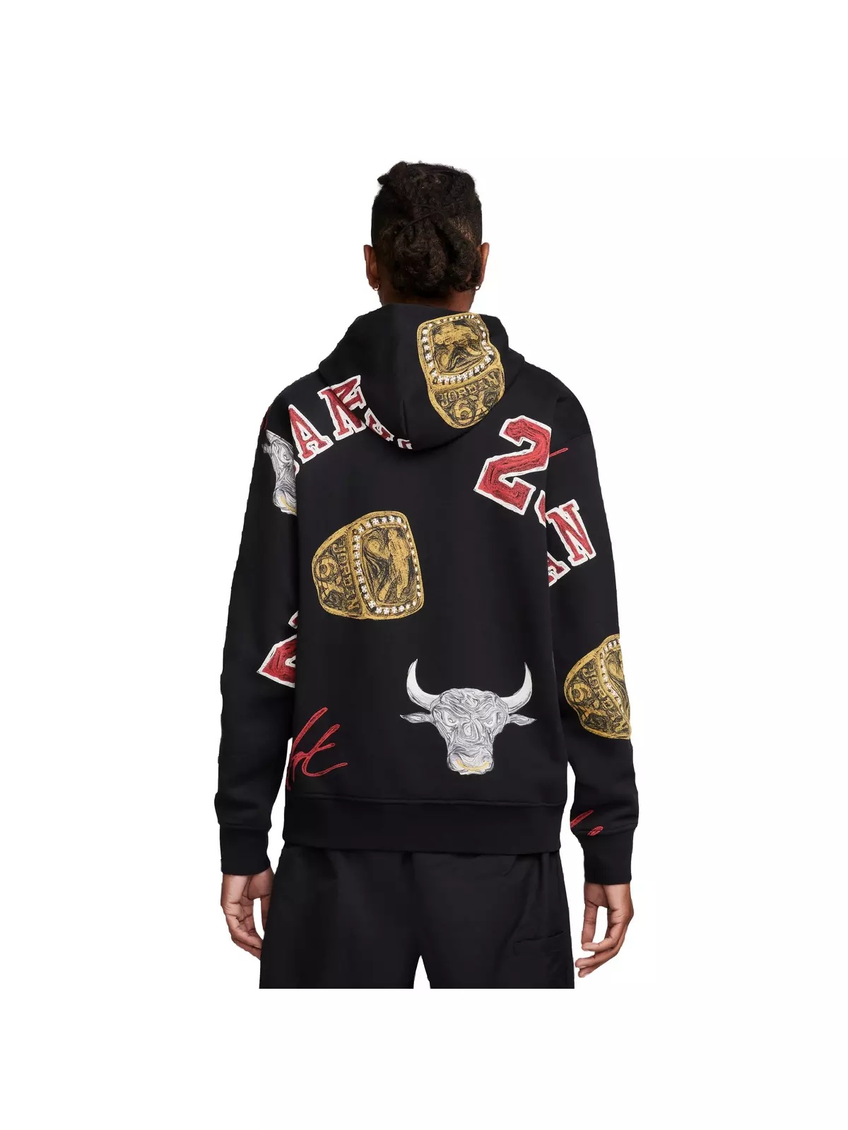 Men's Printed Hoodie - 2