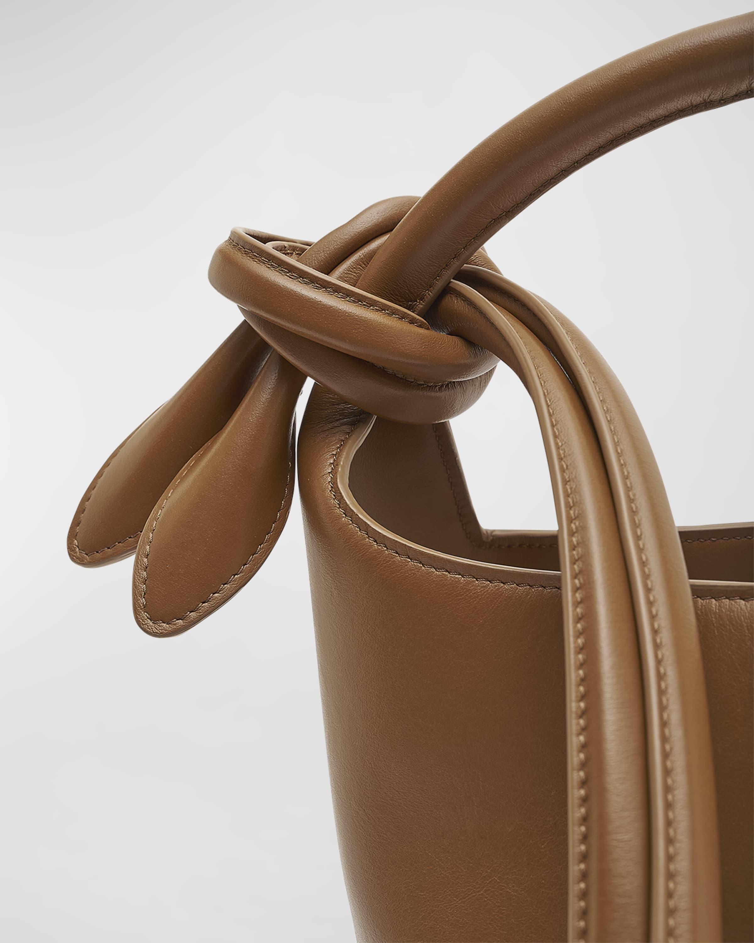 Le Petit Tourni Leather Bucket Bag - 6