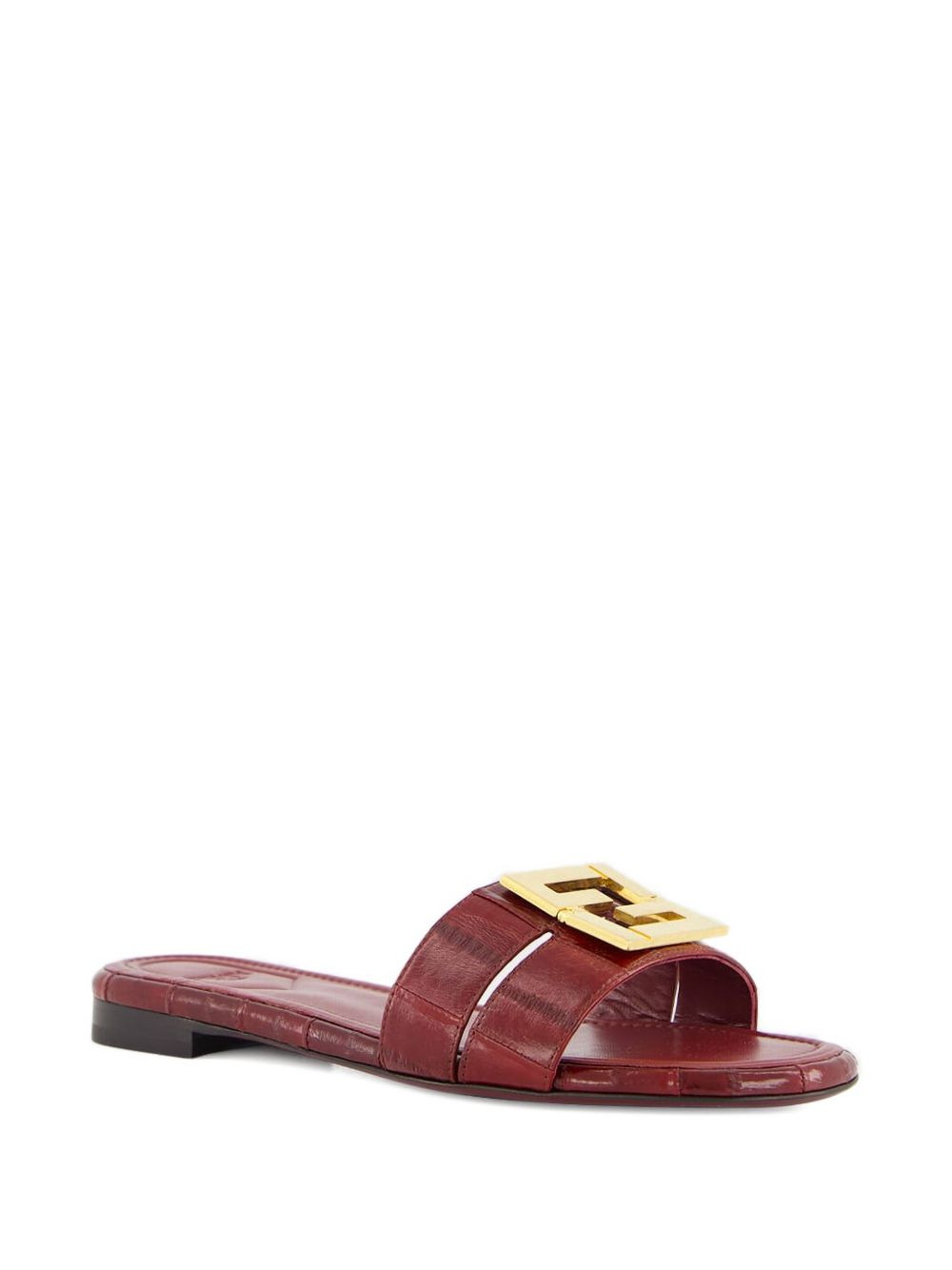 FFold logo flat sandals - 2