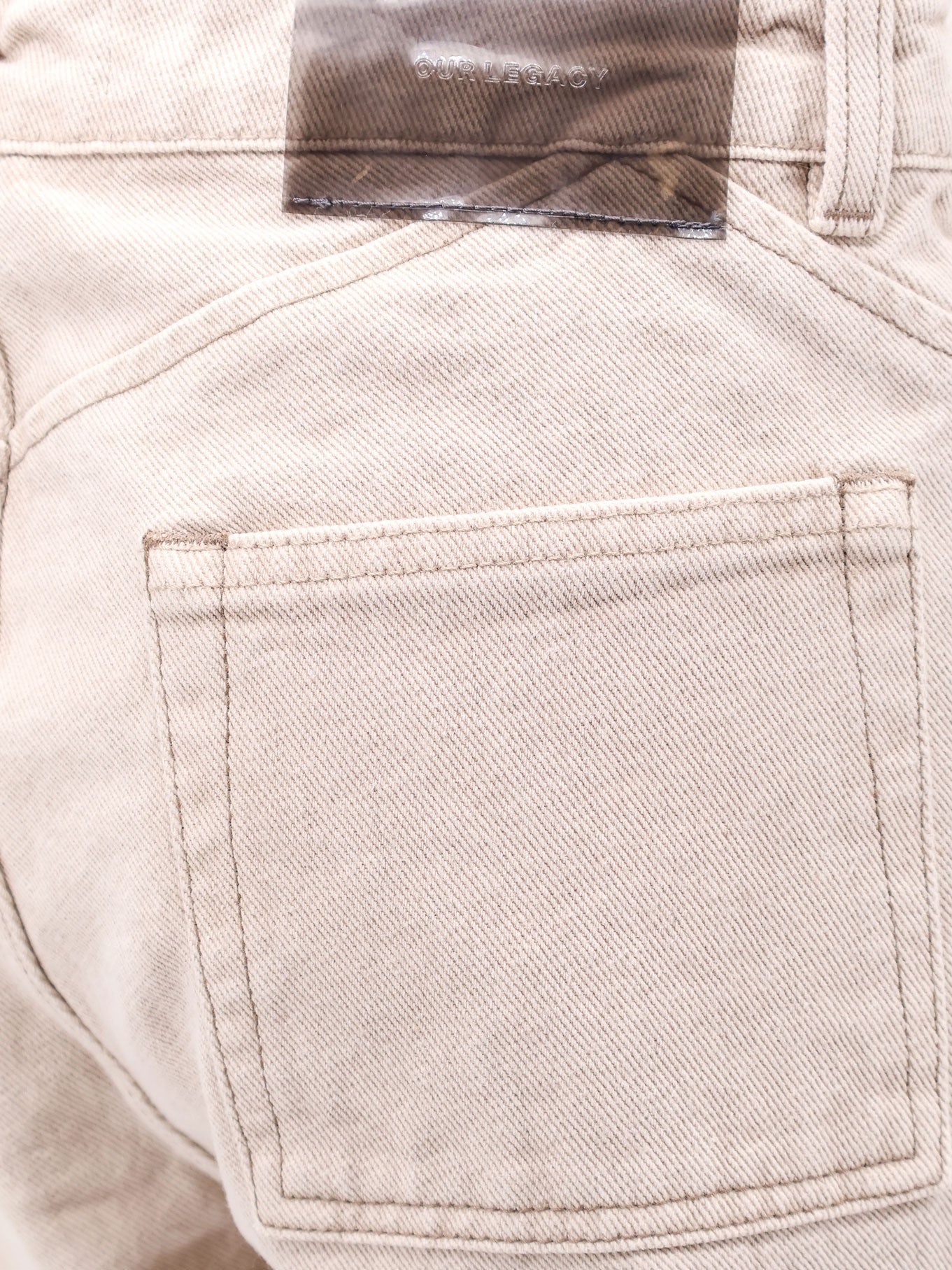 ★OUR LEGACY★ モト カット MOTO CUT Ghost Attic Wash Denim Our Legacy Moto Cut Ghost Attic Wash Denim | REVERSIBLE