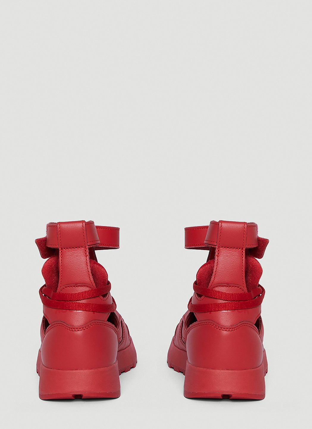 Maison Margiela Men Classic Leather Tabi High Sneakers - 4