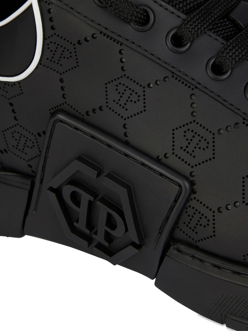 monogram low-top sneakers 4