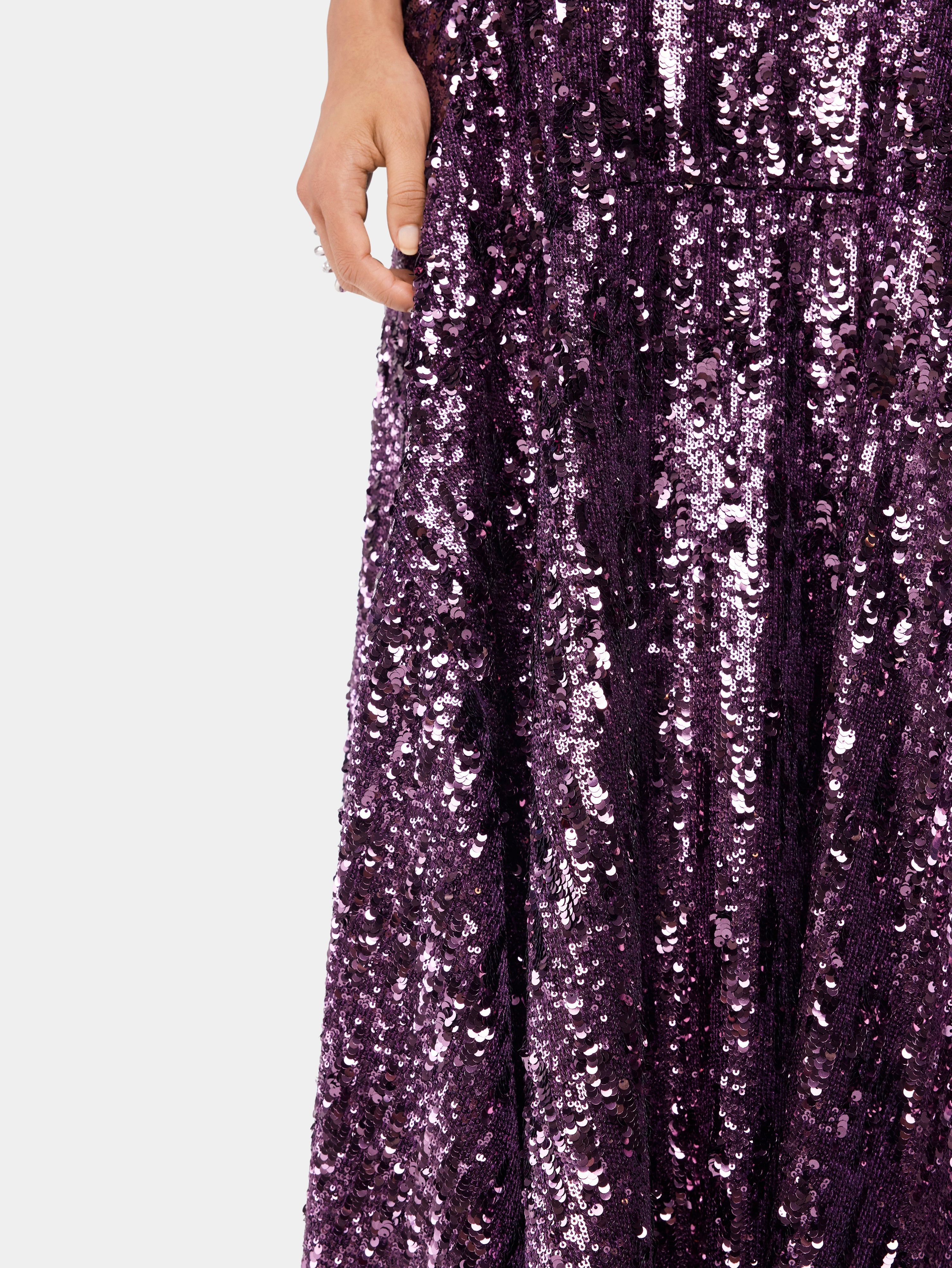 GOWN SEQUIN DRESS - 6