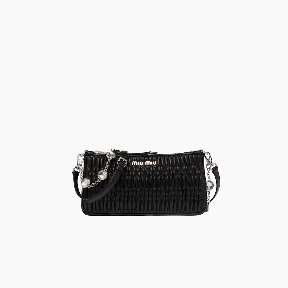 Nappa Crystal mini shoulder bag - 1