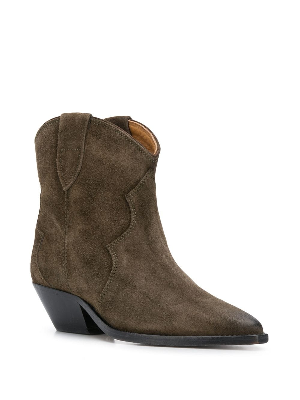 pointed slip-on boots - 2