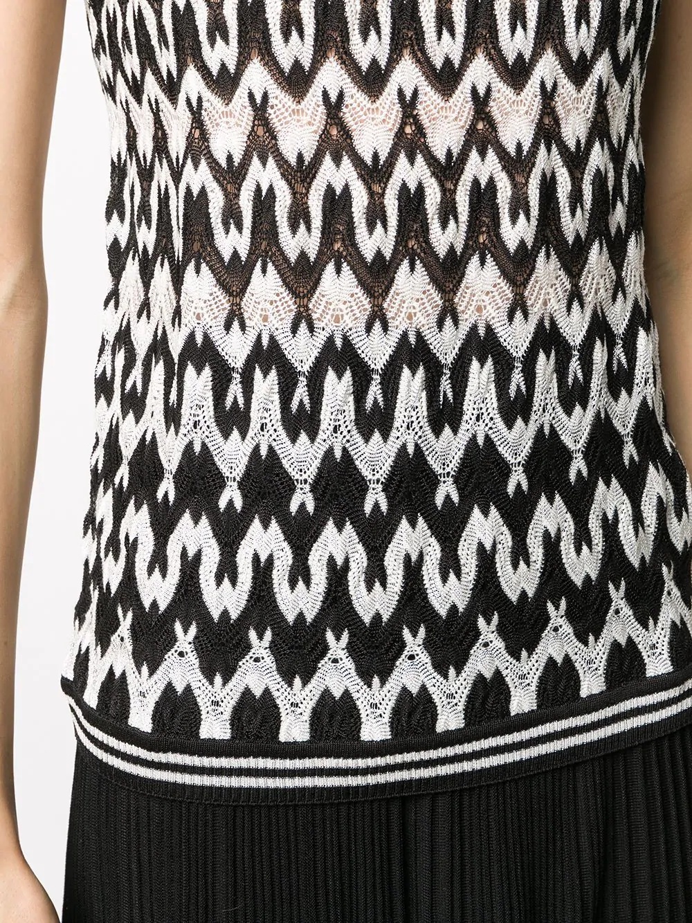 geometric knit jumper - 5