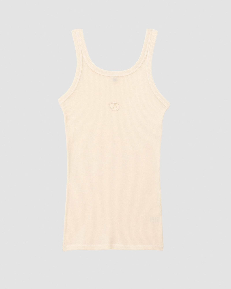 Cord Tank - Fine Organic Cotton Rib 8