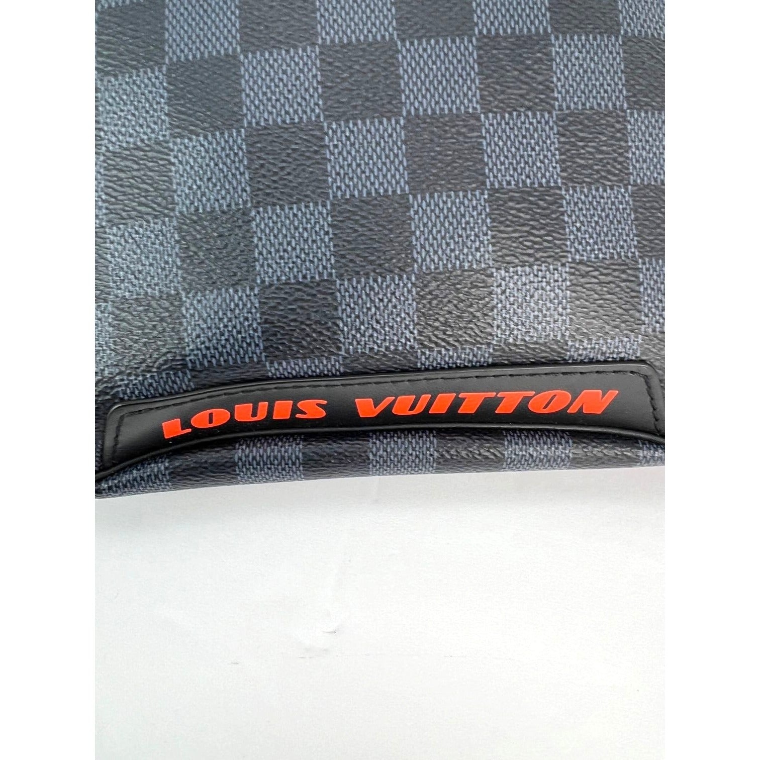 Louis Vuitton Damier Colbart orange Race Discovery Bumbag Sling Bag - 9