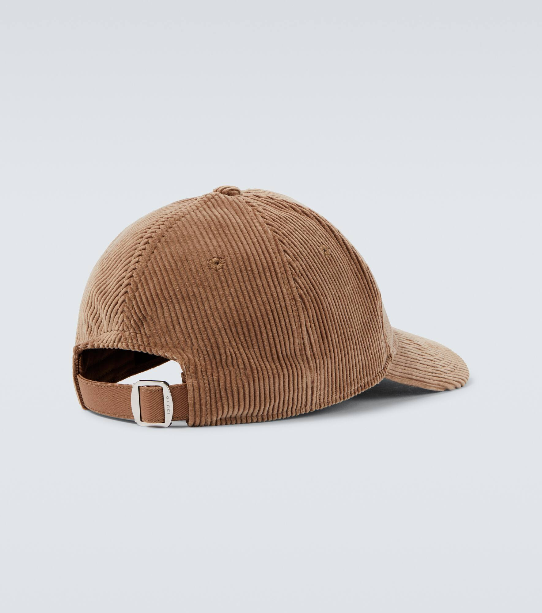 Double G cotton corduroy baseball cap - 4