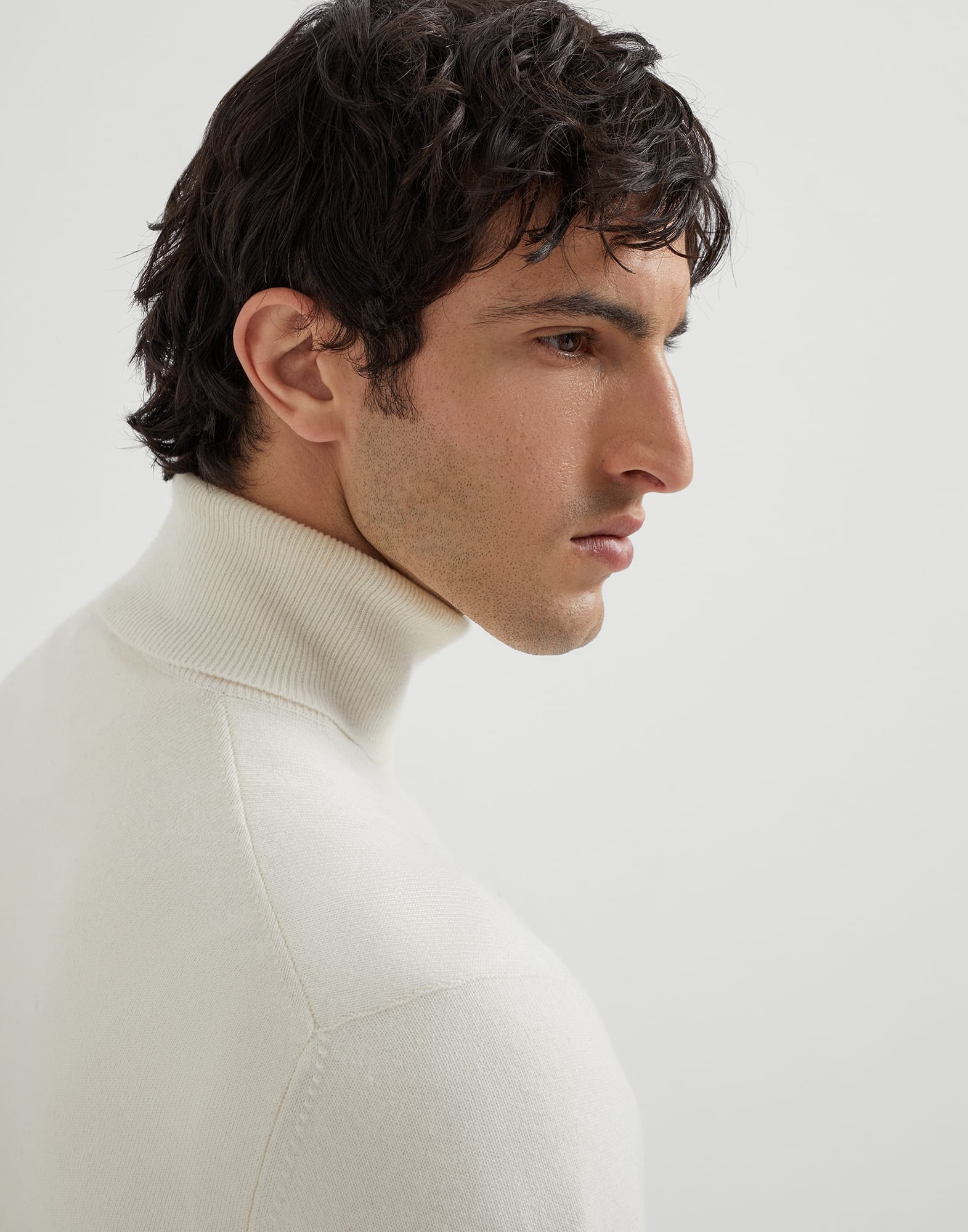 Cashmere turtleneck sweater - 3