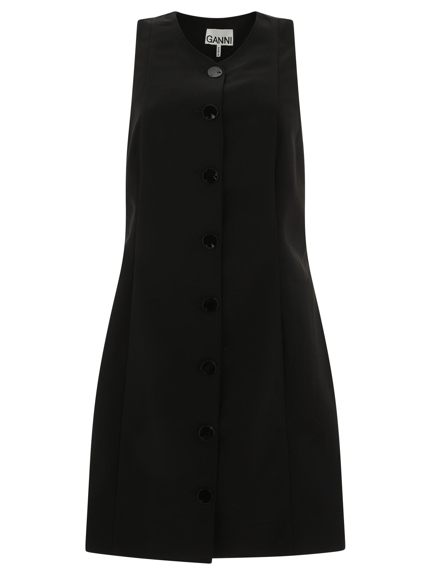 Ganni Twill Dress - 1