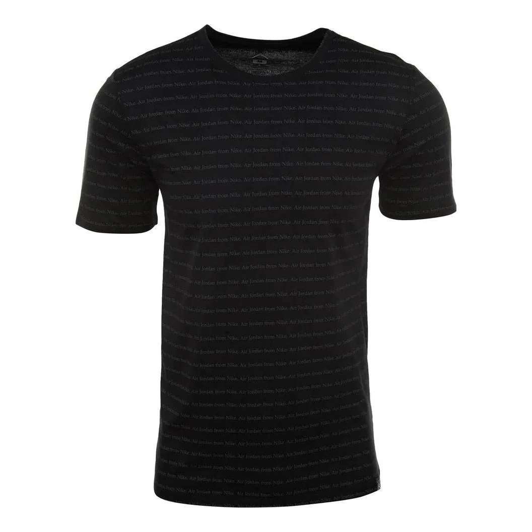 Air Jordan Graphic Tshirt 'Black' 916028-010 - 1