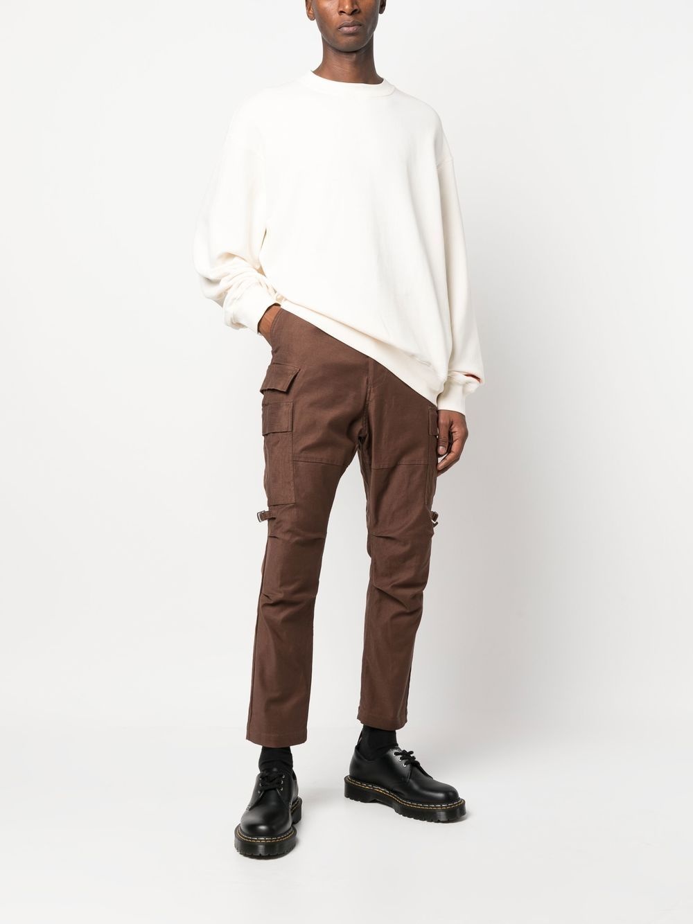 tapered cargo trousers - 2