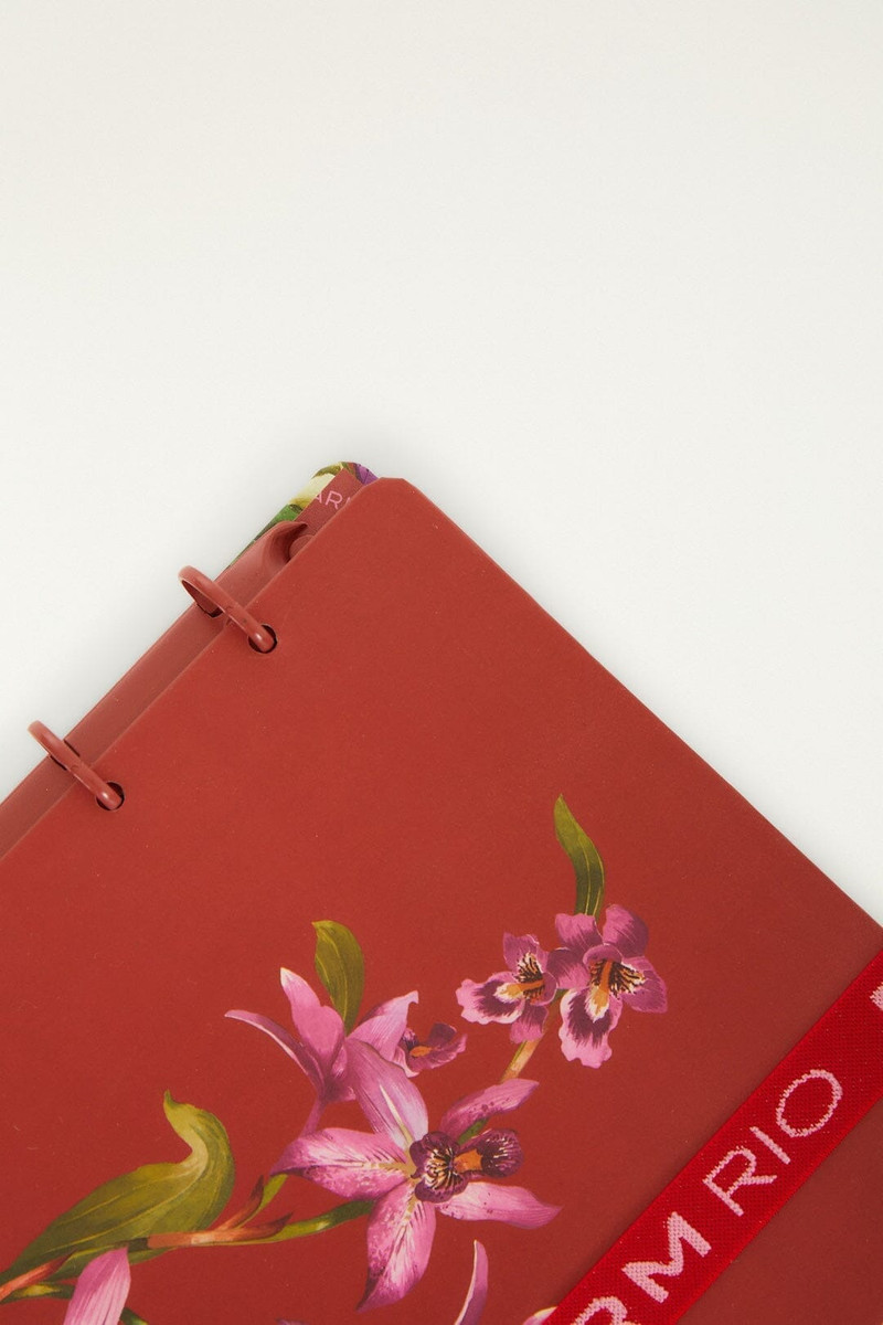 Tropical Garden Binder Notebook 3