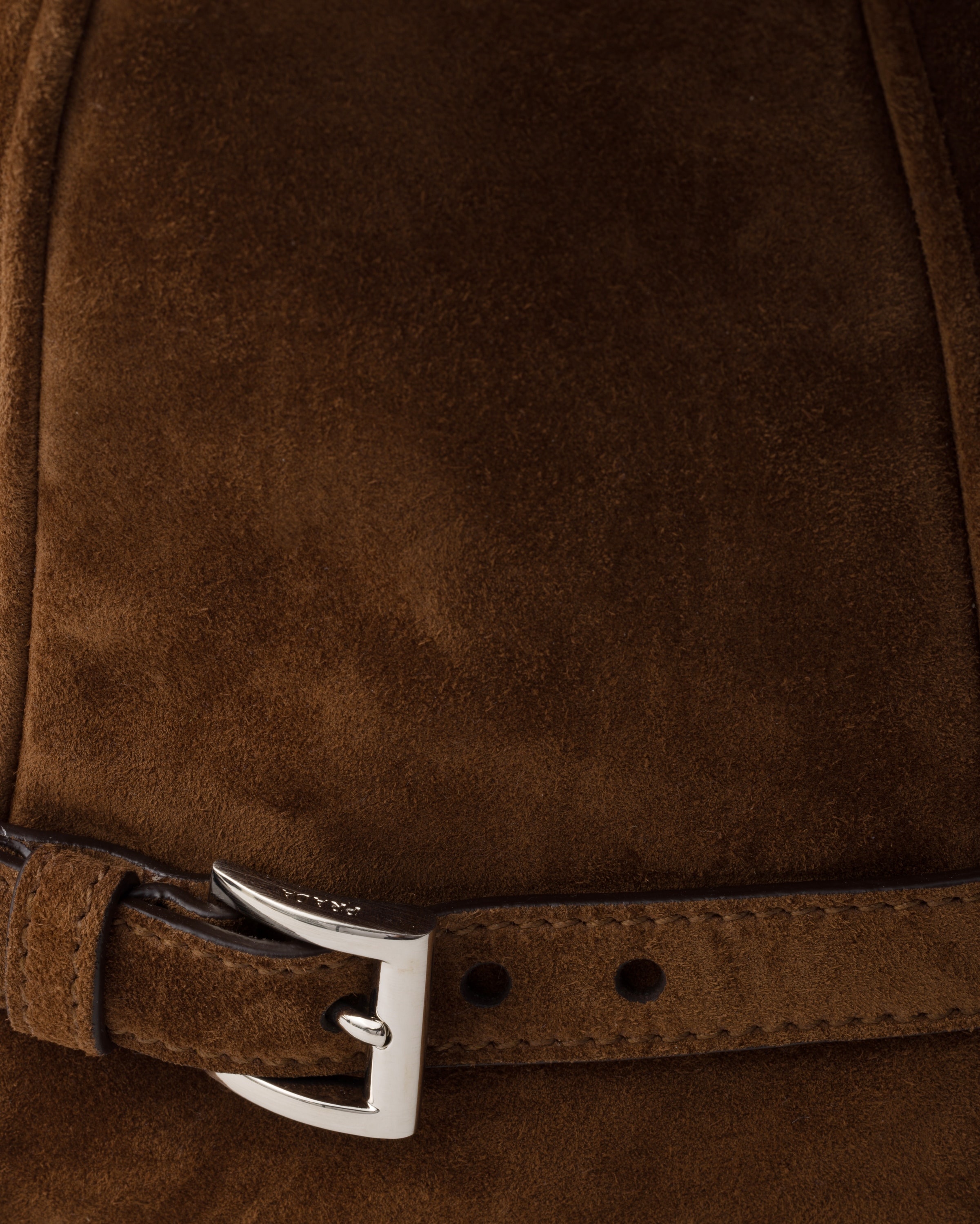 Suede shoulder bag - 6
