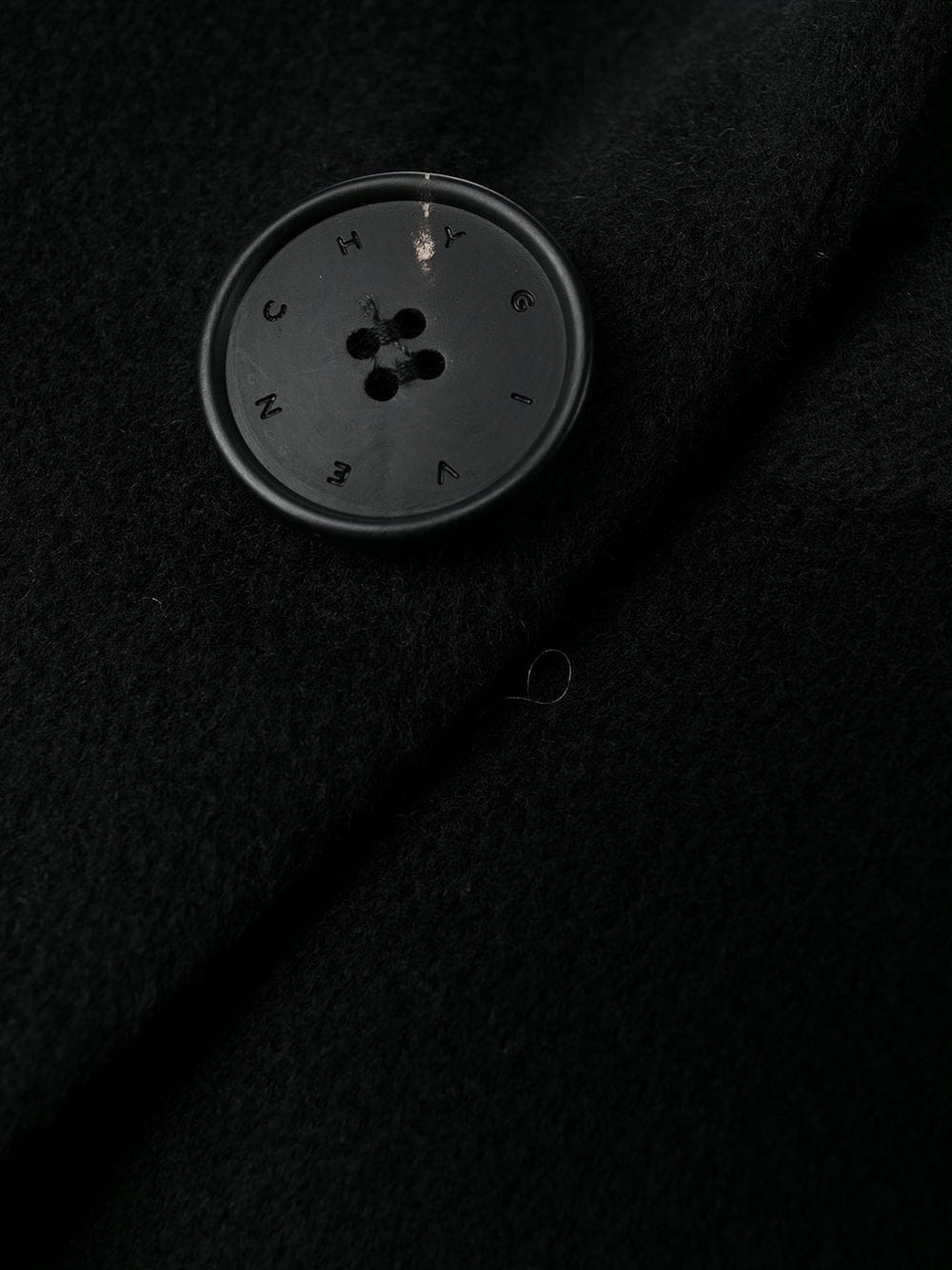 G-pin single-breasted wool coat - 6