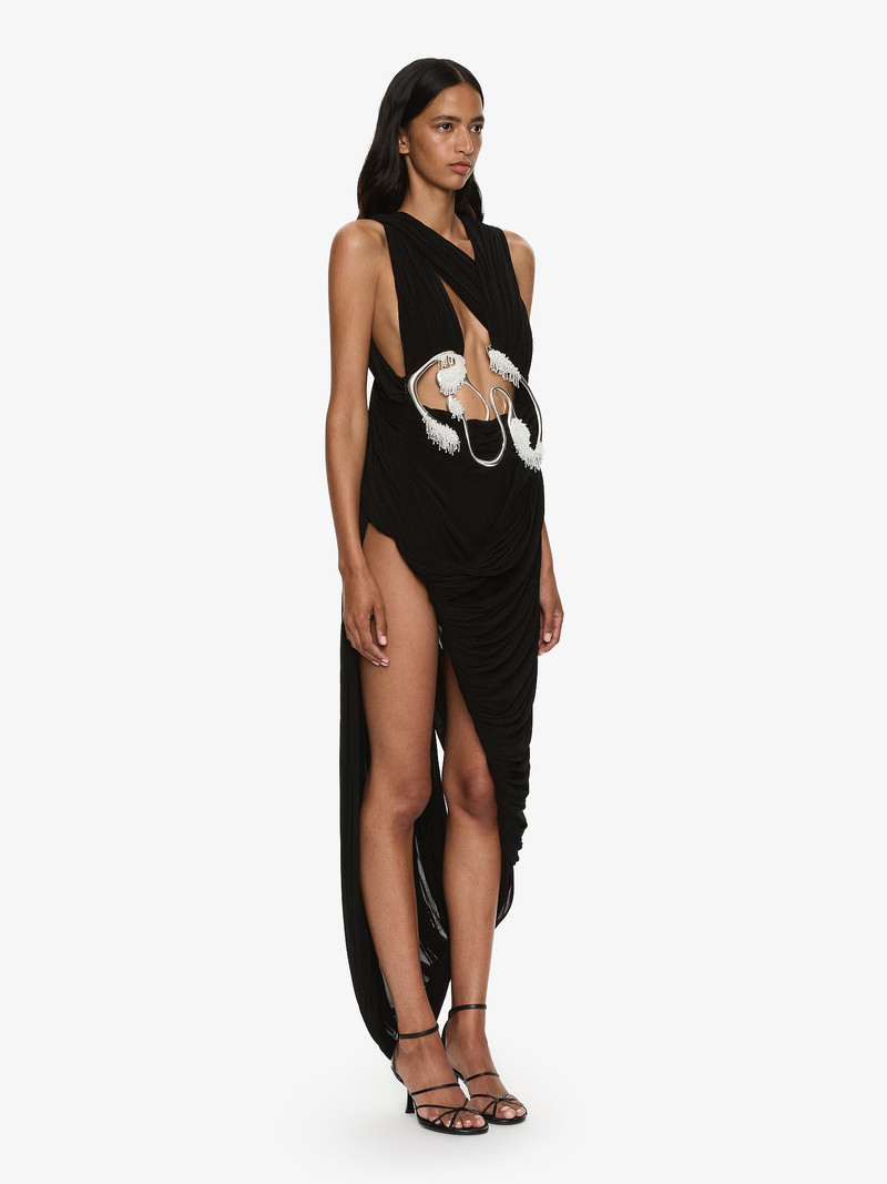 Sculptured Draped Tank Dress 3